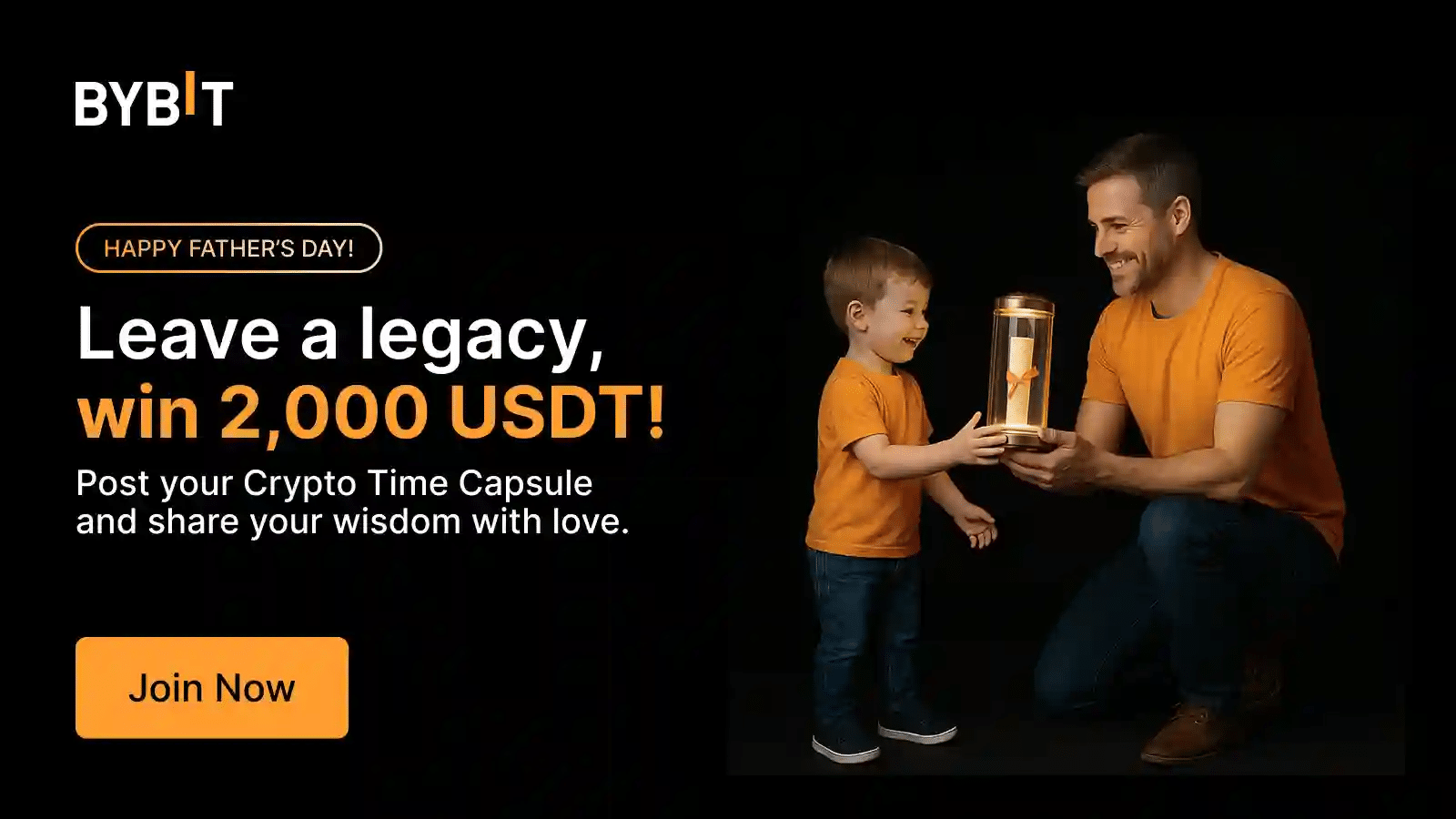 Bybit father's day Giveaway