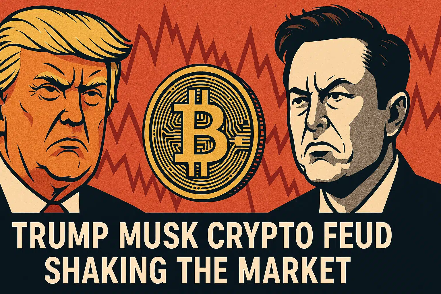 Trump and Musk Crypto Feud: Impact on the Market in 2025