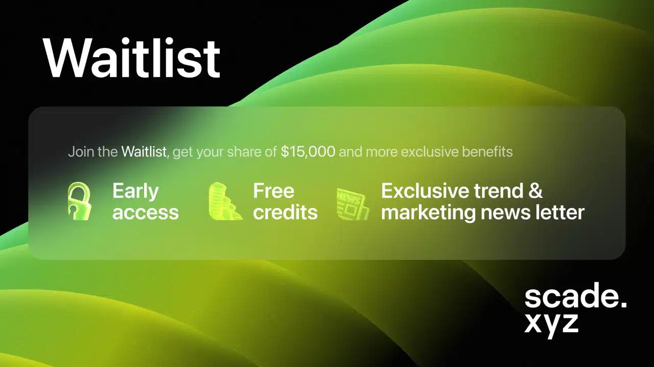 Scade.xyz Waitlist
