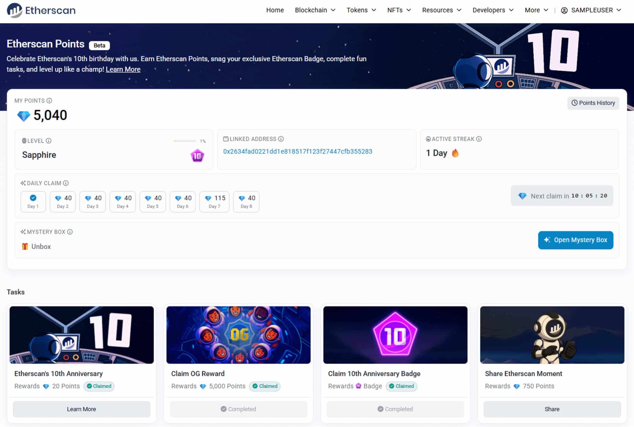 etherscan airdrop