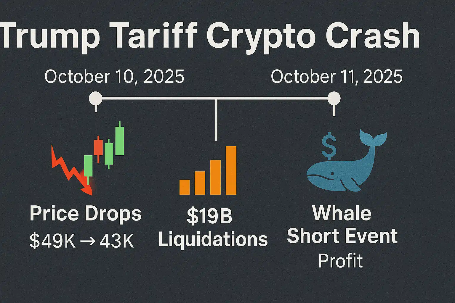The $19 Billion Black Swan: How Trump’s Tariff Tweet Torched Crypto Overnight