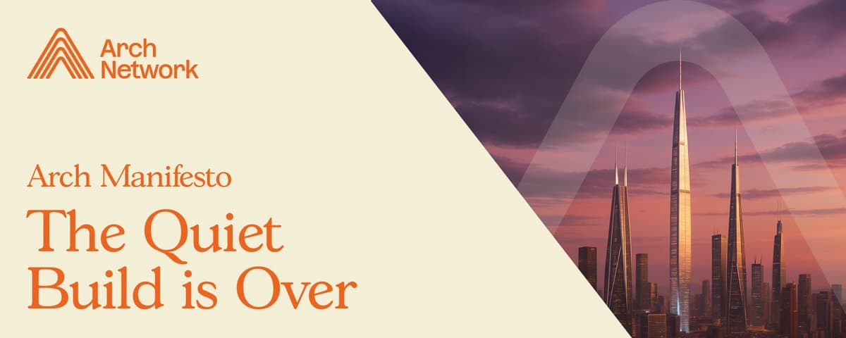 Arch Manifesto