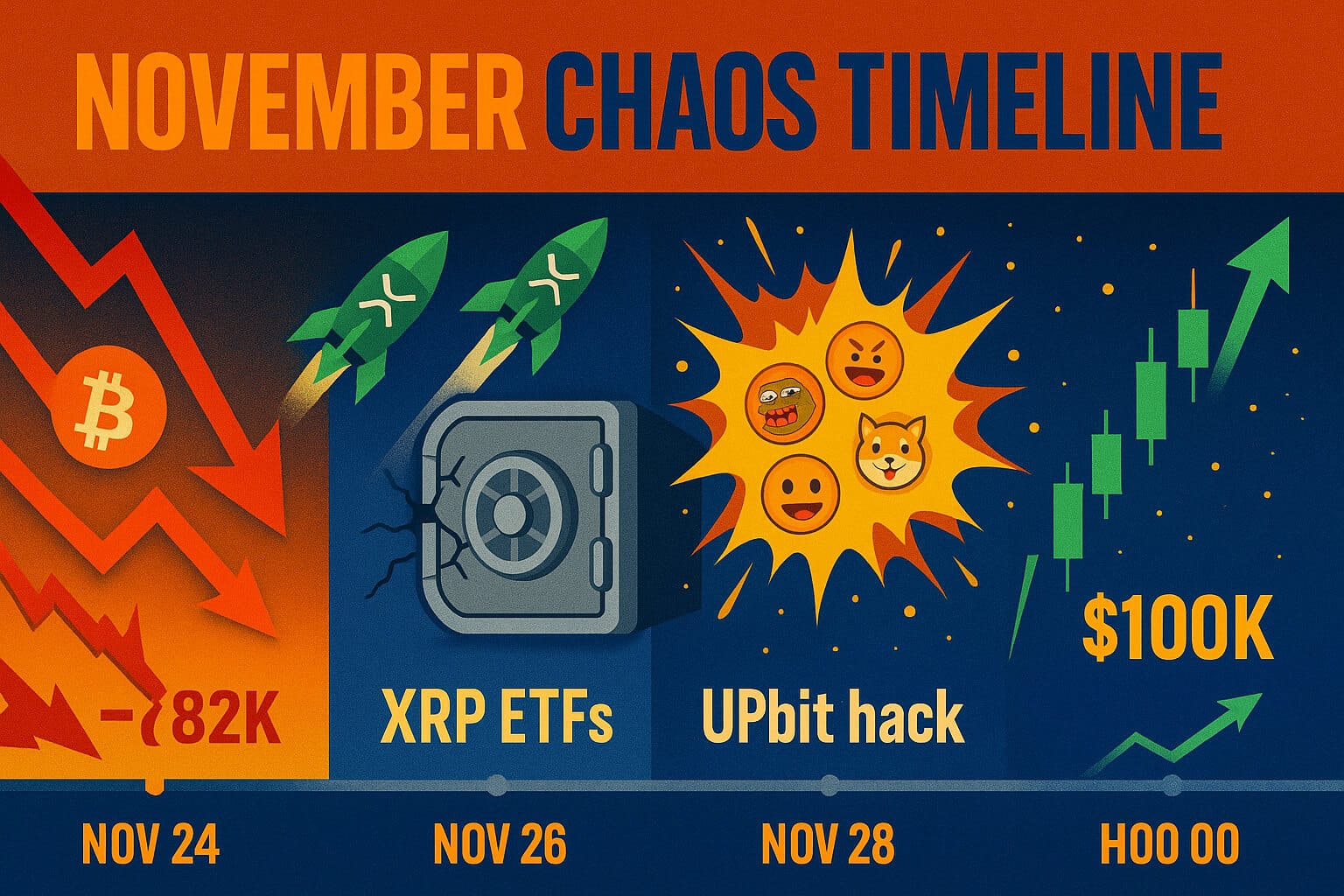 Crypto’s Most Intense Week of November 2025: Full Market Breakdown & Key Events