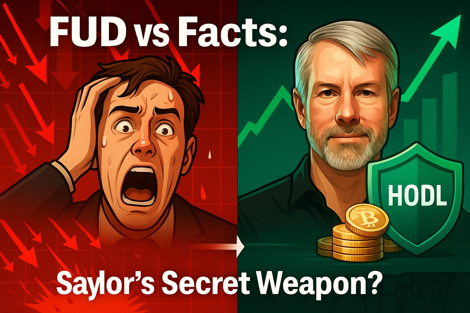 FUD vs. Facts: Why Michael Saylor Bitcoin Purchases’ Announcements Liquidate Traders, Not Their Treasuries