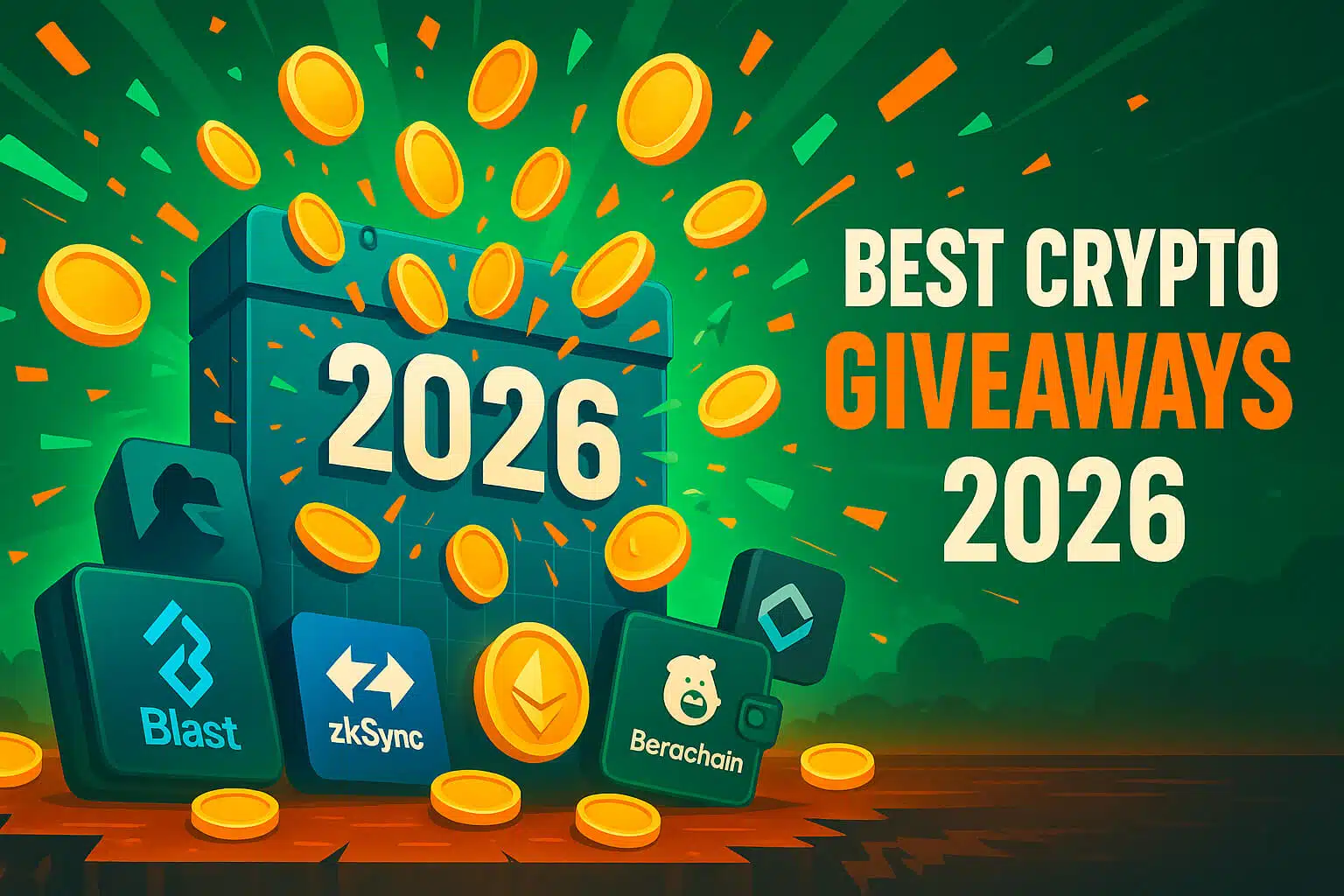 Best Crypto Giveaways 2026: Top Free Token Campaigns & Reward Events to Watch