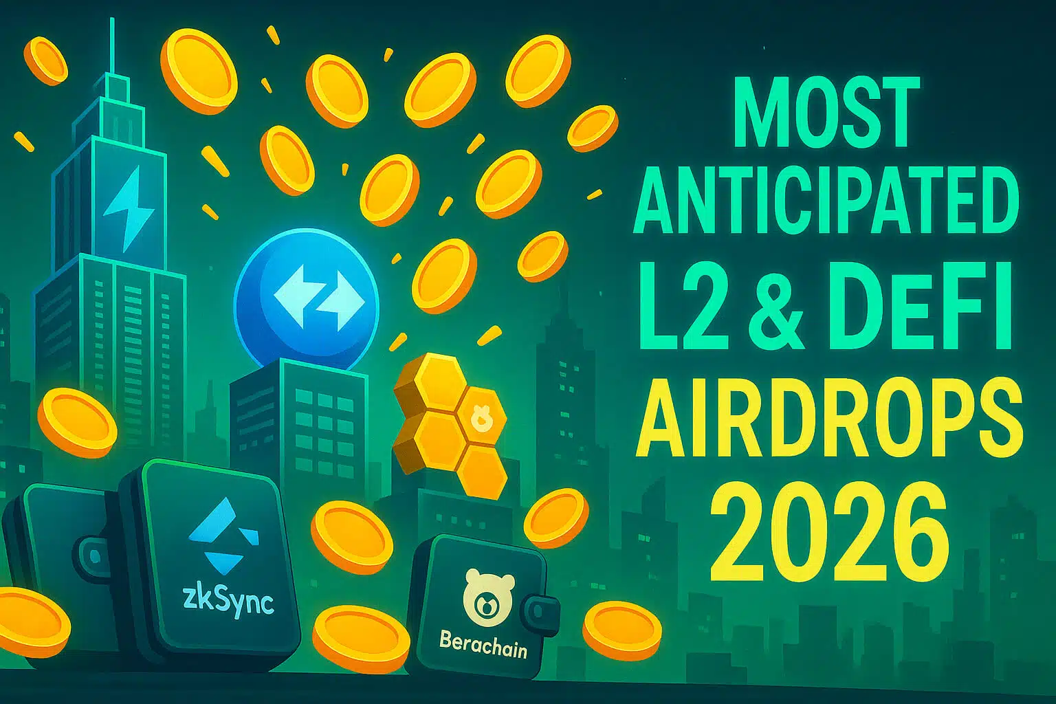Most Anticipated Layer 2 and DeFi Airdrops for 2026