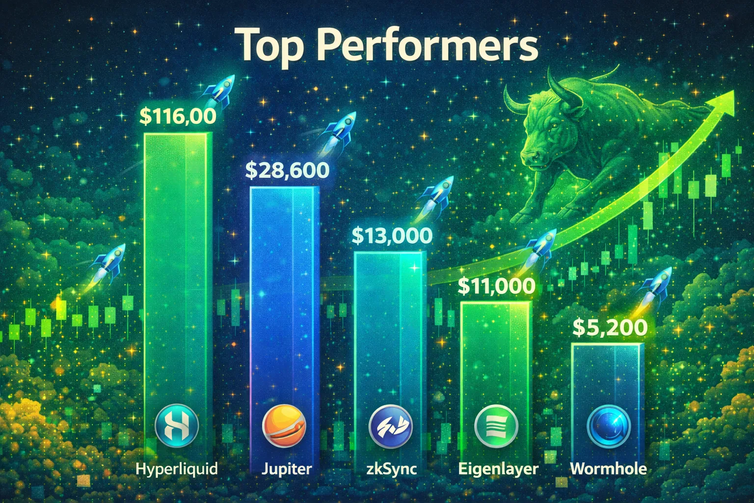 Best Performing Airdrop Tokens With the Strongest Market Price Performance in 2024–2025