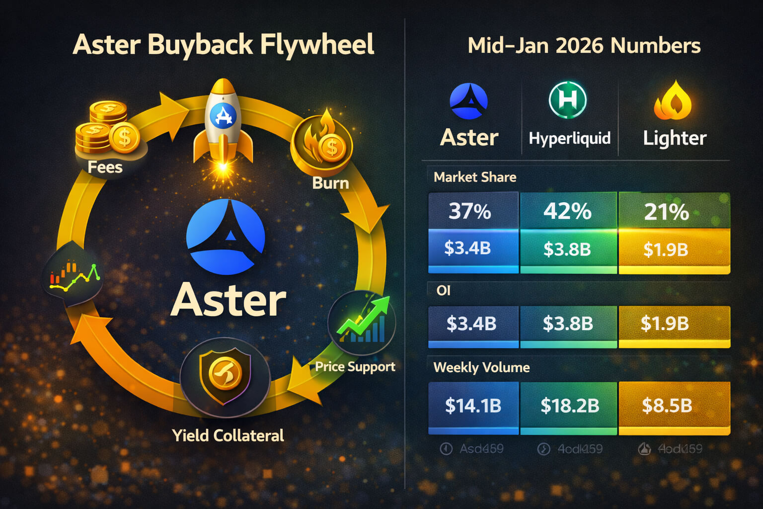 Top Reasons to Farm Aster Airdrops Now: Perpetual Trading Rewards, Yield Collateral & Sustainable Buyback Flywheel