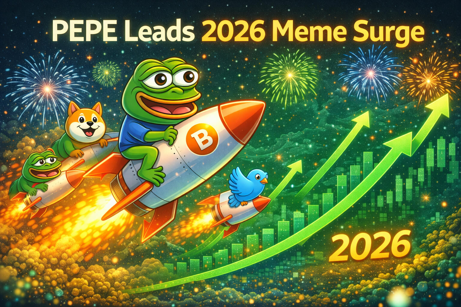Meme Coin Ecosystem Outlook for 2026: PEPE Leads the Charge in Early Surge