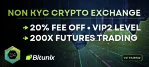 Bitunix 20% Fee off 2