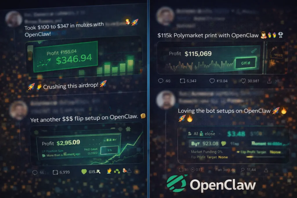 OpenClaw's Crypto Automation Hype on CT Turning Portfolio into Money Making Machine