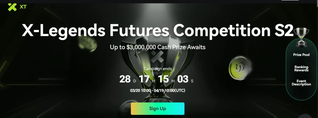 XT.com X-Legend Trading Campaign