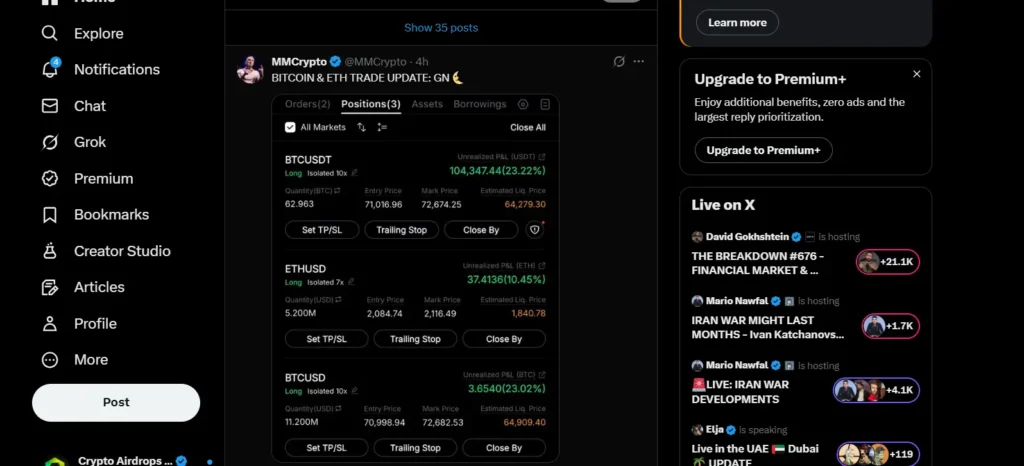 bitcoin is back above 70K