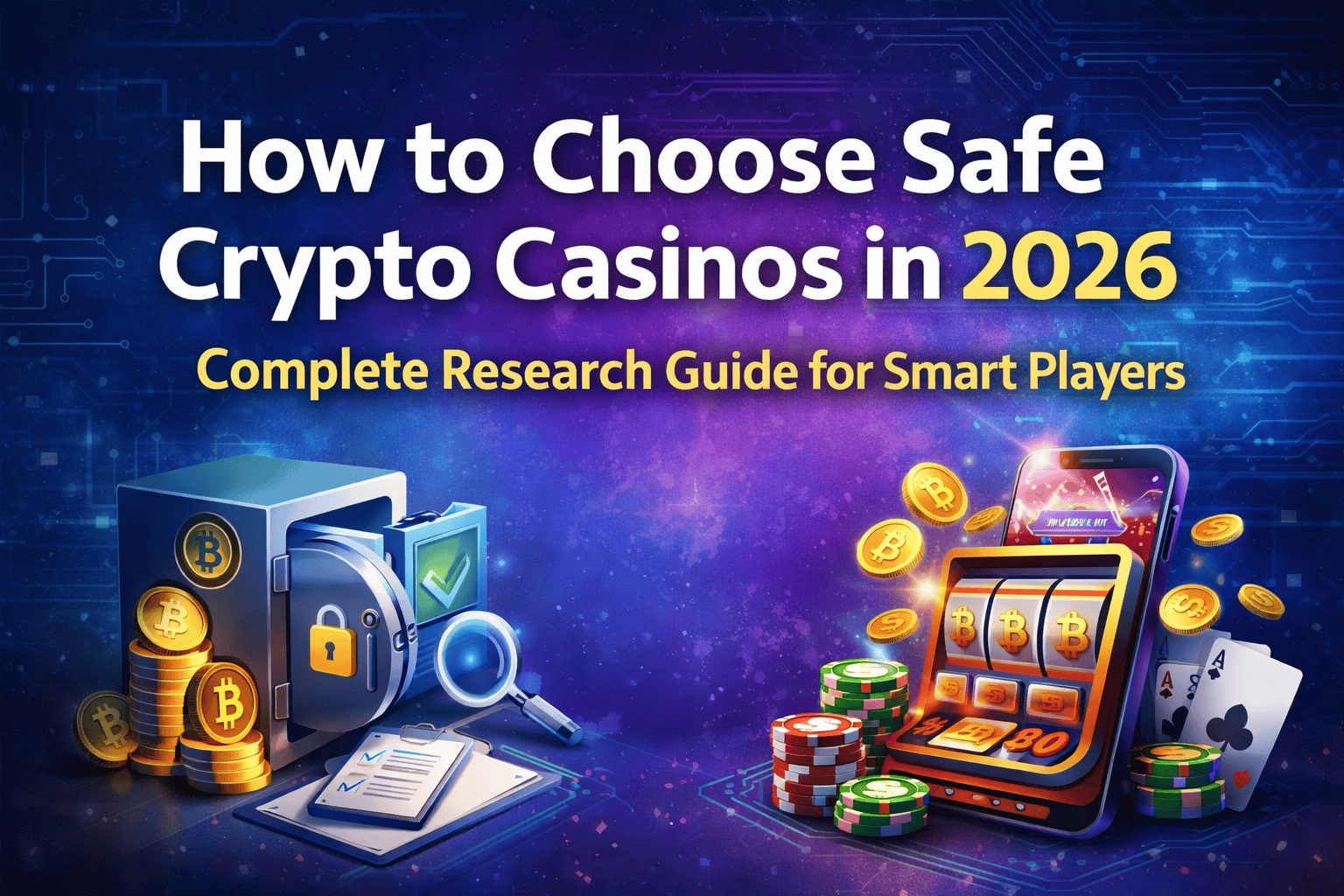 How to Choose Safe Crypto Casinos in 2026