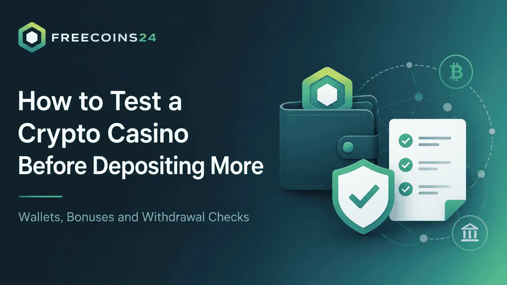 How to Test a Crypto Casino Before Depositing More: Wallets, Bonuses and Withdrawal Checks