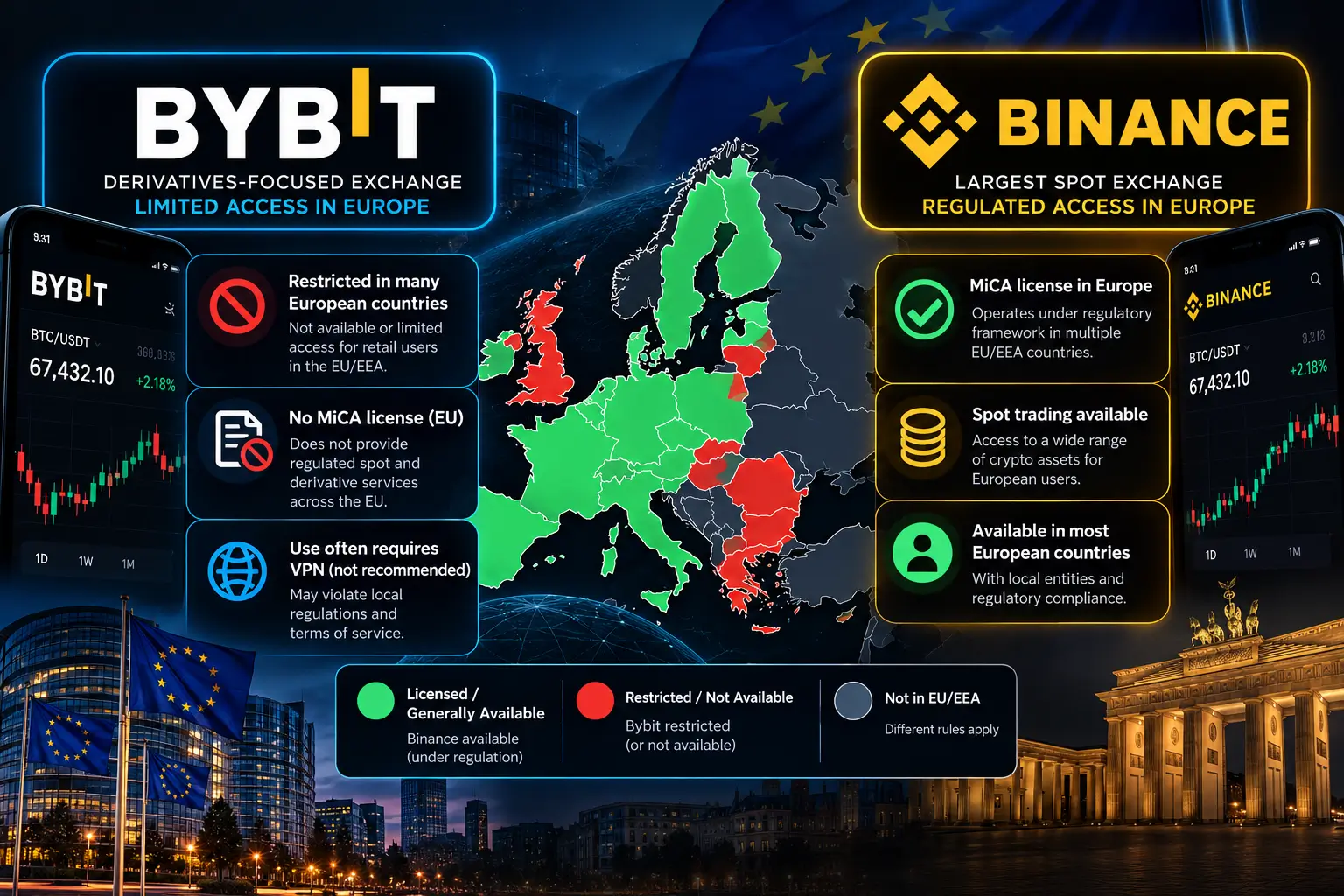 Bybit or Binance? A Practical Look at Compliance, Security and Trading Access in 2026
